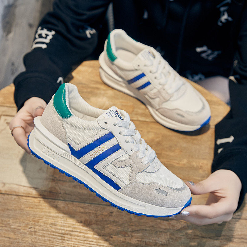 Small white shoes women's 2021 new spring explosion models all-match breathable forrest shoes spring and autumn casual sports shoes ins tide