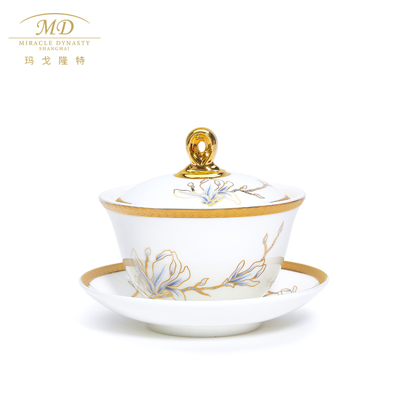 Margot lunt into bo feast colored enamel three tureen ipads China tea set suit single gift boxes