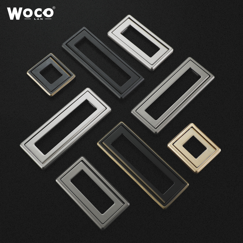 Free Punch Drawer Pull Buckle Concealed Concealed Flat Handle Modern Minima Invisible Wardrobe Door Handle Tatami Flat-dress Pull Ring 