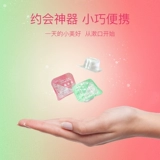 Японский импортный портативный одноразовый антибактериальный ополаскиватель для рта, свежие гранулы