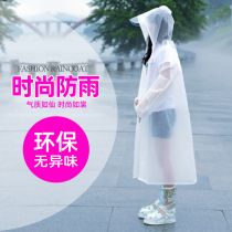 Rainsuit women walk all the body cute little man clothes in summer zipper adult walking conveniently 200 pounds