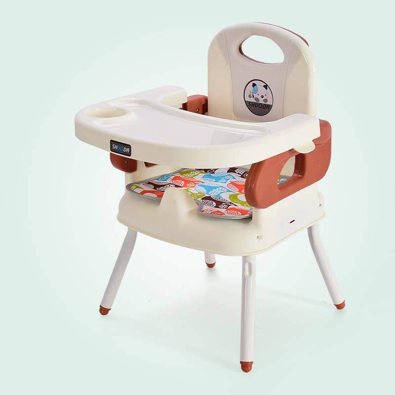 Children dining chair multifunction baby dining table portable folding baby seat toddler sitting on back chair bb stool