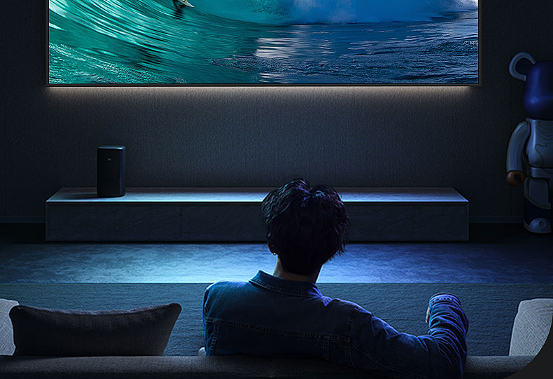 Экран для проектора 投影仪画框幕布抗光高清4k窄边框黑金软幕激光电视客厅家用投影屏幕超短焦投影机壁挂80寸100寸120寸画框幕 Qbx