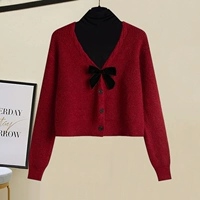 Красный черный приятный телу комплект