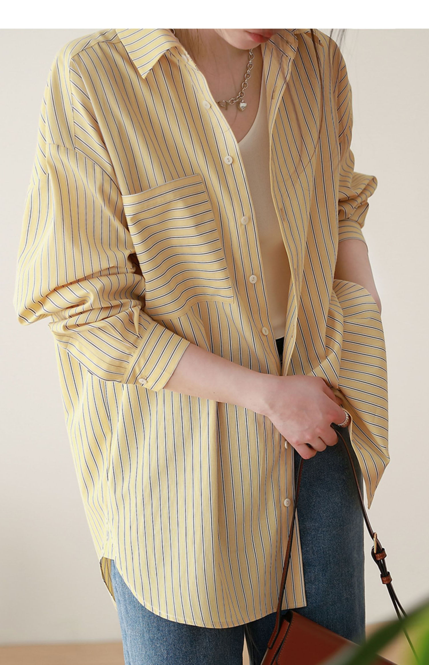 Одежда модная солнца защиты 商场同款折扣退剪标签尾品专柜奢侈品牌条纹衬衫polo领翻盖口袋裤防晒服