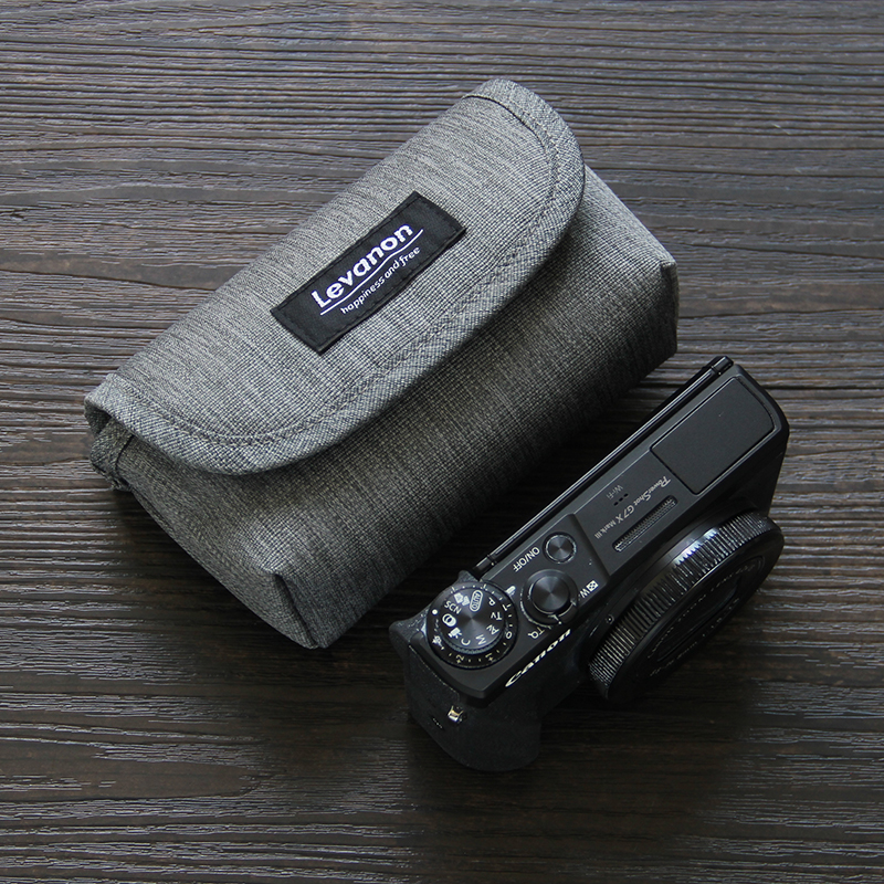 Applicable Canon g7x2 camera bag portable handbag g7xmarkiii m3 abrasion-proof sx740 Sony zv1 black card rx100m7 m5a protective casing