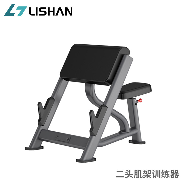 Professional Diheaded Creeps Dieps Muscle Trainer Preacher Bench Pastor Chair Fitness Equipment Barbell Fitness Equipment-Taobao