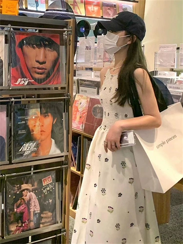 Сексуальная летняя ретро длинная юбка без рукавов, корсет, платье, французский стиль, с открытой спиной, цветочный принт