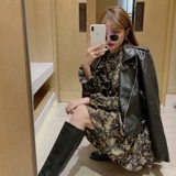 Ретро юбка, приталенный милый корсет, платье, изысканный стиль, яркий броский стиль, в цветочек