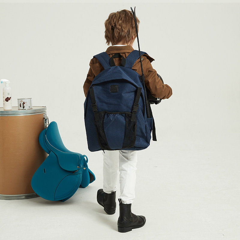 EPONA Kids Equestrian Pack Backpack Horse Boots Bag Equestrian Supplies Pack Riding Shoes Helmet Bag Equipment Bag