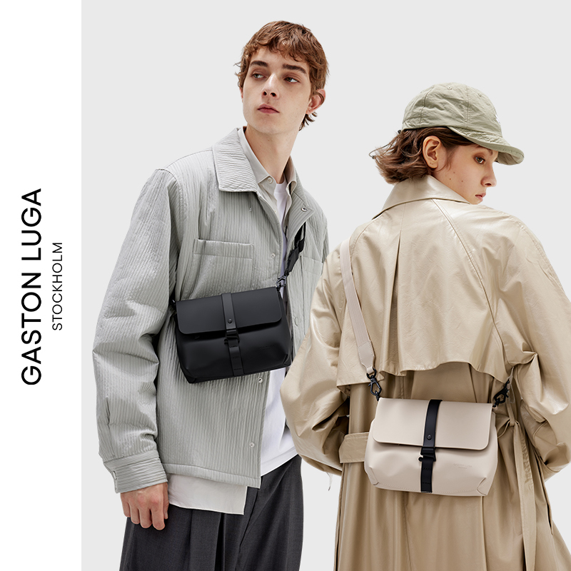 Gaston Luga Sam's Same Style Crossbody Bag for Women, Suitable for Work, Commuting, Casual Wear, Versatile Messenger Bag, Couple's Bag for Men