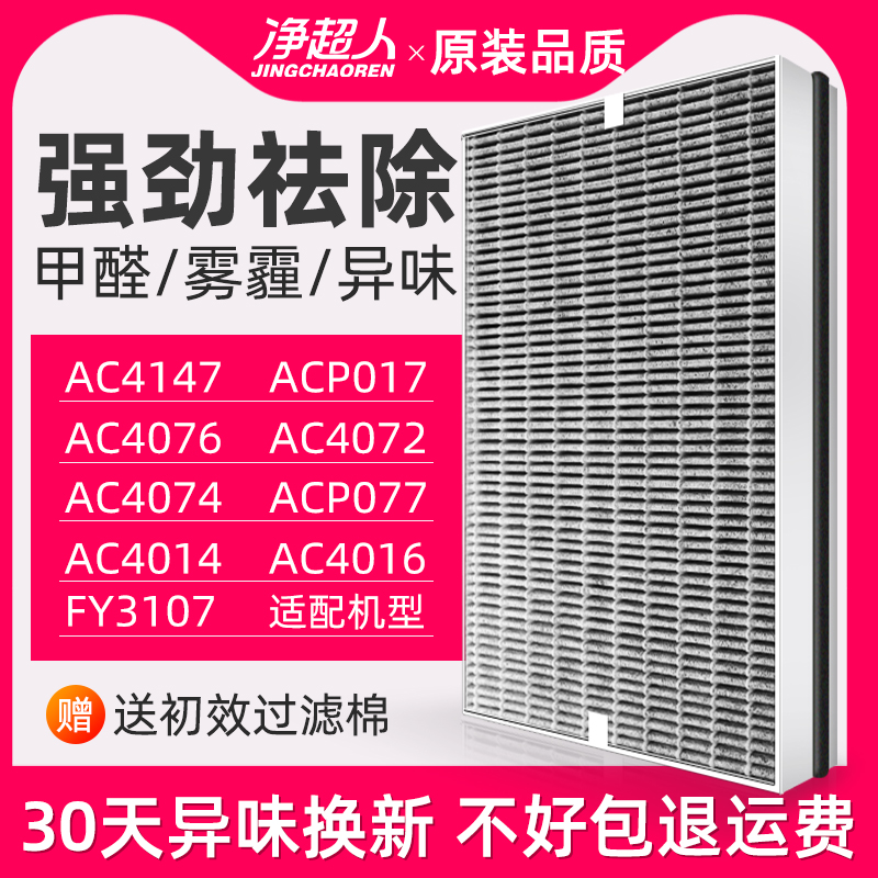 Adaptation of my Philips air purifier AC4076 18 4072 4074 4016 filter ac4147 filter
