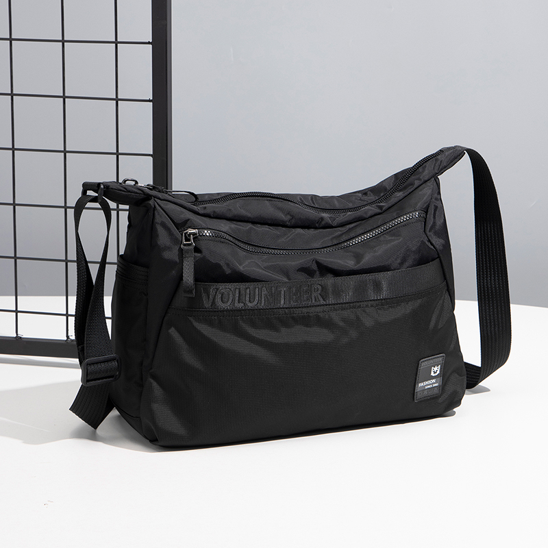 Hualangdier Large-Capacity Crossbody Bag Men's Oxford Cloth Commuter Bag Canvas Bag Youth Messenger Bag Men's Shoulder Bag Hualangdier Large-Capacity Crossbody Bag Men's Oxford Cloth Commuter Bag Canvas Bag Youth Messenger Bag Men's Shoulder Bag