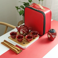 Красный комплект, сумка для путешествий