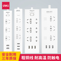 Right-hand Usb Socket Multifunction Plug-In Porous Wiring Board Home Secure Power Patch Board Converter