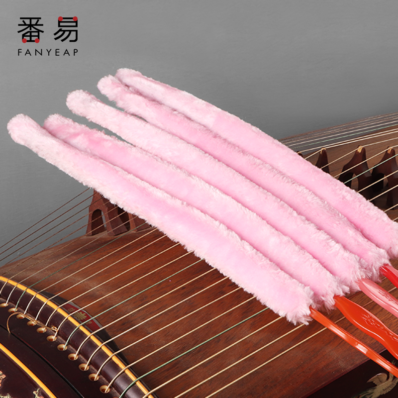 Guzheng cleaning brush sweeping dust does not drop fluff can bend cleaning brush Guzheng special piano brush panel dust brush