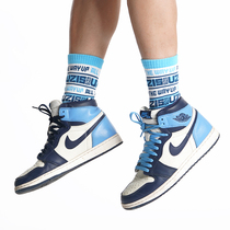 SOX casual UZIS totem] basketball socks stockings trend casual sports socks mens aj buckle with socks
