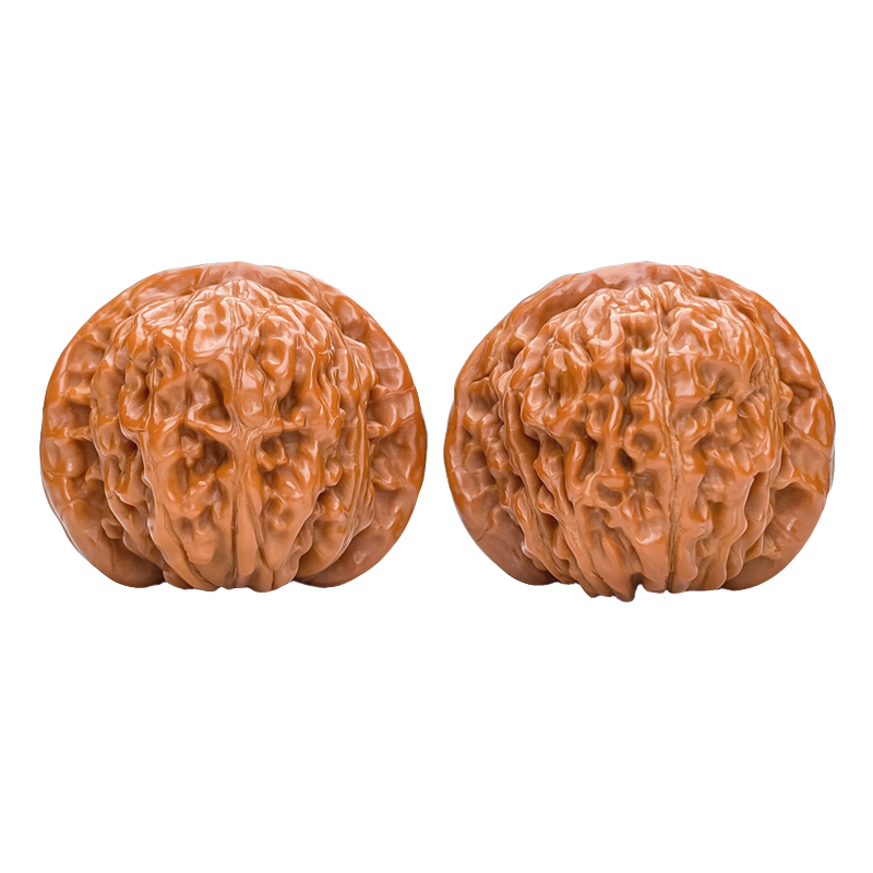 文玩堂：闷尖白獅子頭（46mm）1
