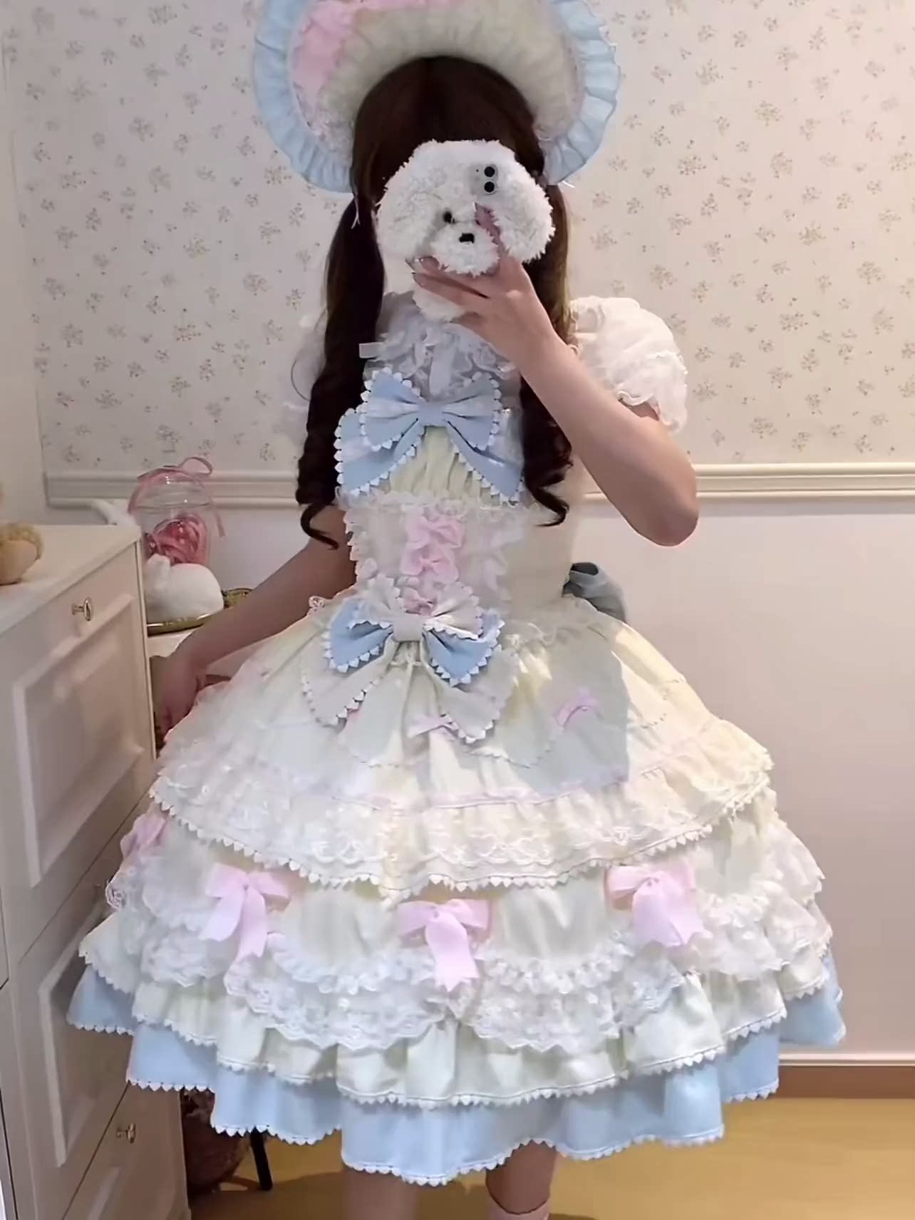 翻糖蛋糕白糖少女原创设计Lolita洋装JSK连衣裙夏季甜美穿搭_lolita洛丽塔_淘宝游戏网