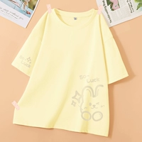 Гусь желтый-С нетерпением жду зайчика внизу слева + С нетерпением жду зайчика правый рукав