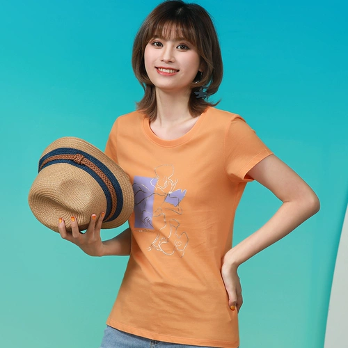 Летняя хлопковая футболка для отдыха, сезон 2021