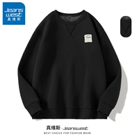 【Осенний и зимний флис стиль】 черный#серый мультфильм