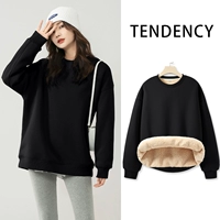 【Бархатный стиль баранины】 Черный твердый цвет