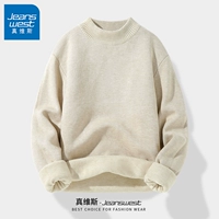 [Halfhight воротник] Abricot #zs Solid Color