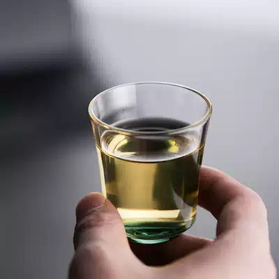 Heji glass small teacup Name cup Ask incense cup with incense cup Kung Fu tea Teacup High quality teacup High temperature resistance