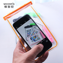  Waterproof mobile phone cover touch-screen rainproof bag transparent dust-proof seal swimming takeaway rider-specific apple bag