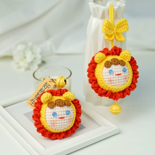 菲菲姐家 Плетеный крючок для вязания ручной работы, модная подвеска, брелок