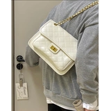 Ретро вместительная и большая сумка через плечо, модная цепь, премиум класс, на цепочке