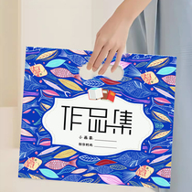 Studio student advertising graduation works handbag custom-made a3 portfolio 4K art storage album folder painting calligraphy information album picture album collection album art bag custom logo