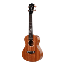 Song Relayukriri female beginner 2011R cherry drop high face value veneer small guitar ukulele23 inch