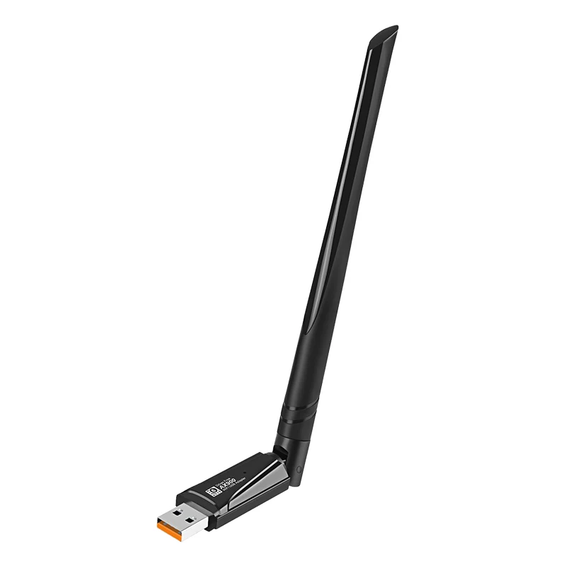USB-беспроводная сетевая карта для настольного ПК, приемник Wi-Fi 6, передатчик, ноутбук-хост, сигнал 5G, сетевая карта двойного диапазона, тройной диапазон, внешняя, гигабитный AX-драйвер-free, подключение, точка доступа, внешний сетевой адаптер