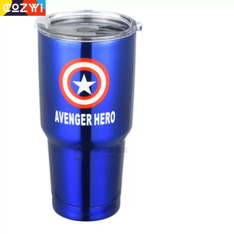 Персонализированная термокружка для кофе 30oz с термосом, индивидуальная