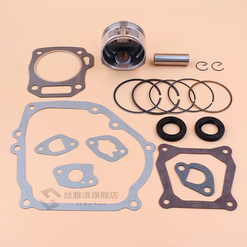 68mm Piston Gasket Oil Seal Rebuild Kit Honda GX160 GX200