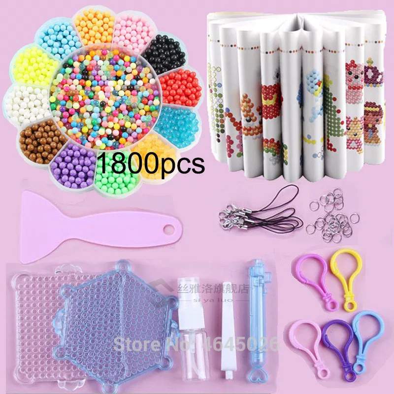 Fuse Beads Water Creative Beads DIY SET PEGBOARD KIT CRAFT