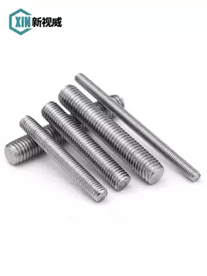304 stainless steel tooth bar 316 screw rod through wire suspended ceiling national standard threaded screw M3M4M5M6M8M10M12