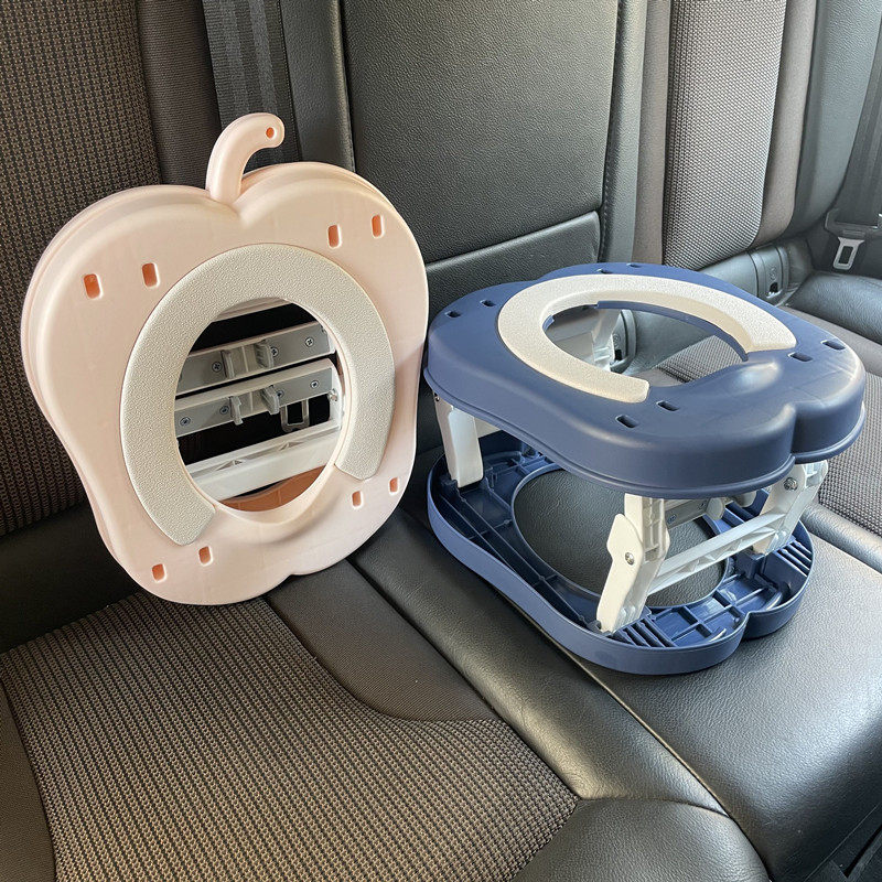 Children's folding toilet convenient car toilet going out children urinal male and female baby outdoor travel urinal