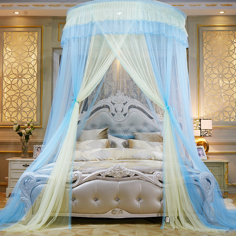 Dome Mosquito Net Suspended Ceiling 1 5m Bed 1 8 m Veins Account Home New Princess Wind Encryption Thickening 1 2 m Free of installation