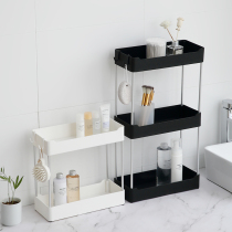 Bathroom shelf Bath toilet Floor-standing household toilet Toilet Multi-layer finishing artifact storage shelf