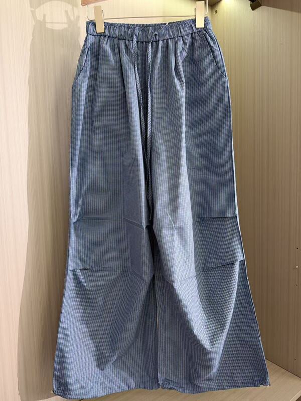 6886 New Summer Style Casual Pants with Elastic Waist and Drawstring, m Hip Circumference 124, Length 100 6886 New Summer Style Casual Pants with Elastic Waist and Drawstring, m Hip Circumference 124, Length 100