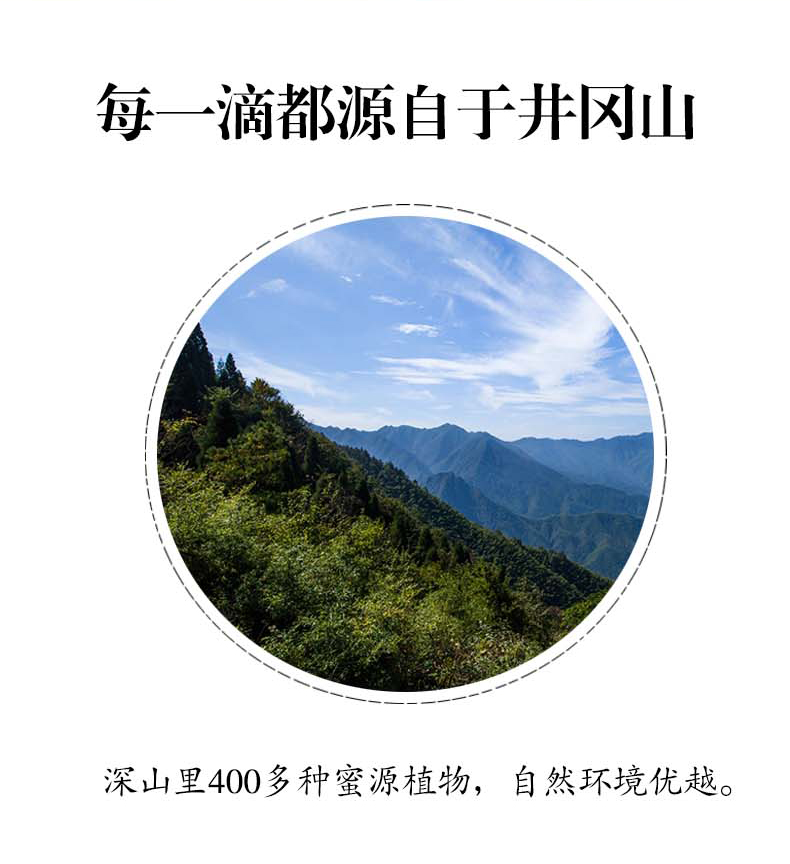 农家结晶山花蜂蜜土蜂蜜1000g