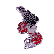 Crow Enamel Pin