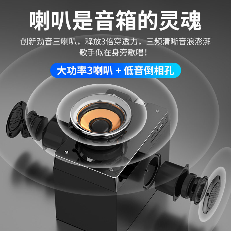 2025 New High-End Radio for the Elderly, Multifunctional Bluetooth Audio All-In-One Charging Player