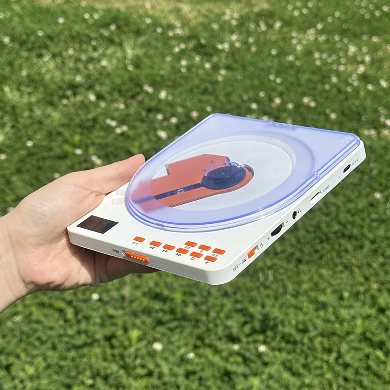 2025 New Retro Portable Cd Player Walkman English Listening Learning Repeater Album Music Player