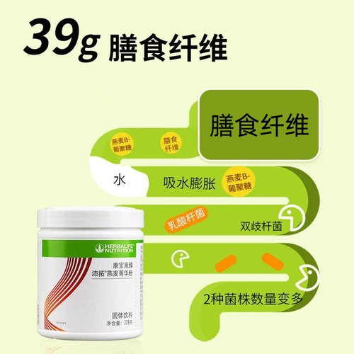 Внутренний порошок овсяной эссенции Herbalife Peituo, питательная сытость, замена еды, чистый овсяный порошок, официальный флагманский магазин, подлинный