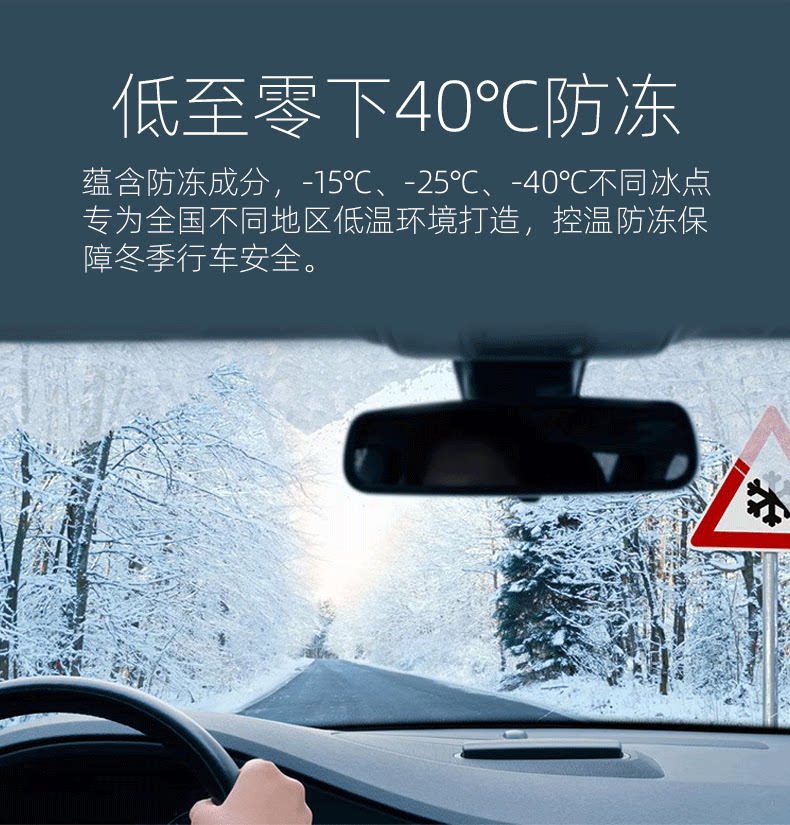 威士曼 汽车玻璃水清洁液 1.8L*2瓶 图10