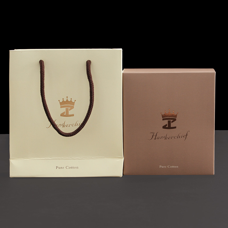 To Season Handkeratpacking Gift box Single Envelope Bag double-strip Handkeri Box Handbag